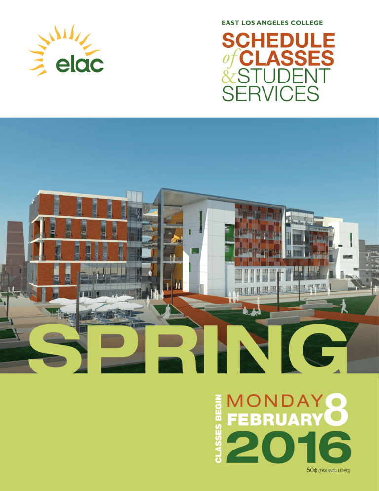 Complete Schedule Of Classes