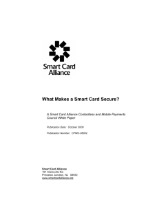 What Makes a Smart Card Secure?