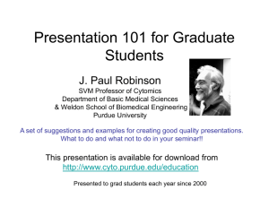 Presentation 101 For Graduate Presentation 101 For Graduate