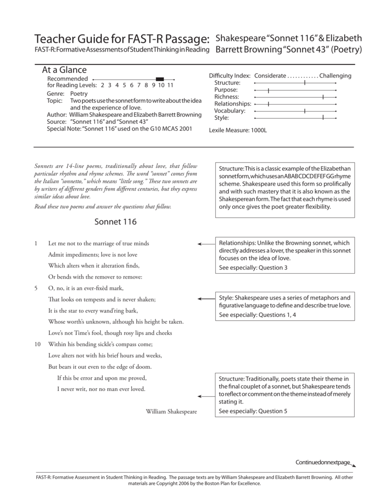 Teacher Guide For Fast R Passage