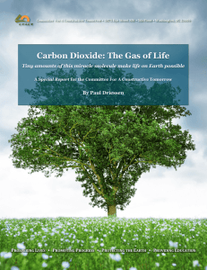 Carbon Dioxide: The Gas of Life