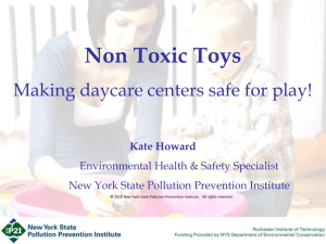Non Toxic Toys - Rochester Institute of Technology