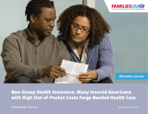 Non-Group Health Insurance: Many Insured