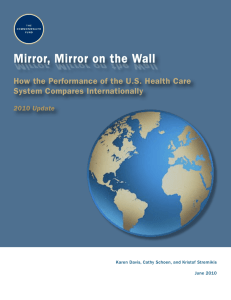 MIrror, Mirror on the Wall: How the Performance of the U.S. Health