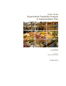 Supermarket Feasibility Analysis & Implementation Plan