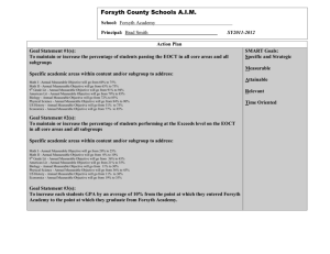 Forsyth County Schools A.I.M.