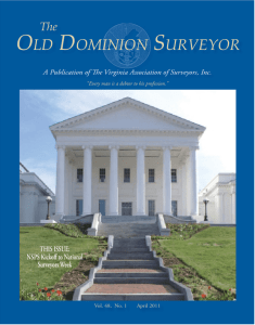April 2011 - Virginia Association of Surveyors