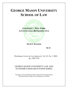 value pluralism in legal ethics - George Mason University School of