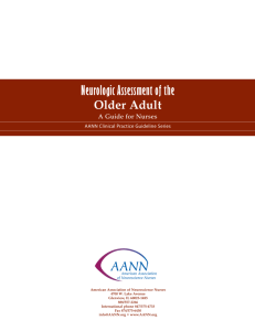 Neurologic Assessment of the - American Association of