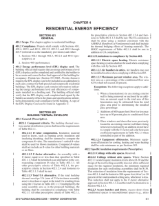 Chapter 4 - Residential Energy Efficiency