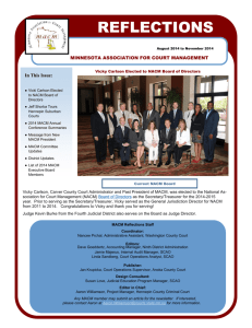 REFLECTIONS - Minnesota Association for Court Management