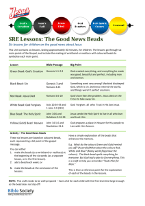 SRE Lessons: The Good News Beads