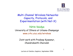 Multi-Channel Wireless Networks: Capacity, Protocols, and
