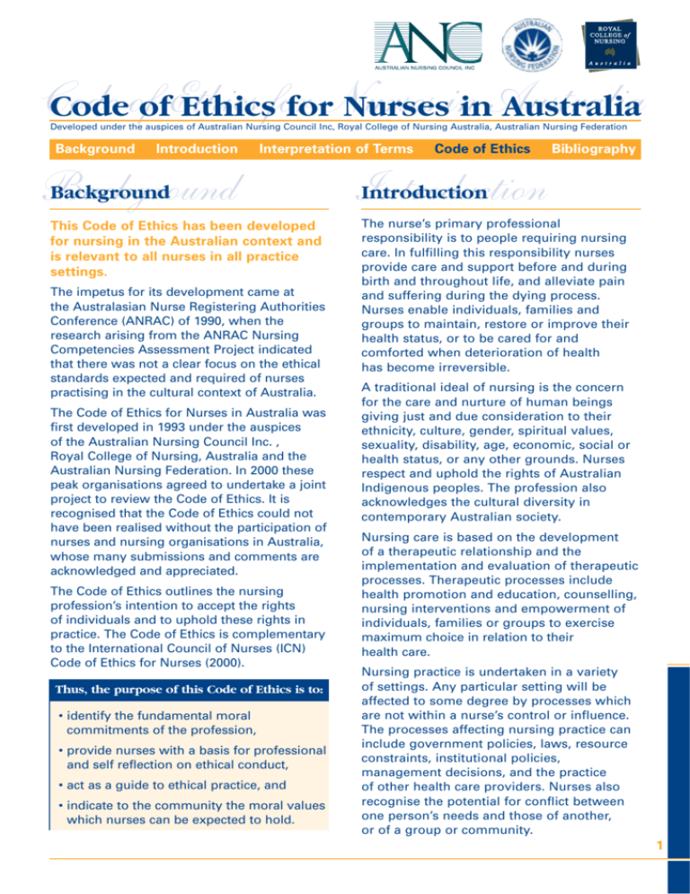 american-nurses-code-of-ethics-for-nurses-pellico-medsurg-chapter-1