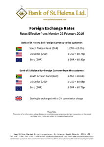 FX Rate Notice