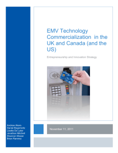 EMV Technology Commercialization in the UK and Canada (and the