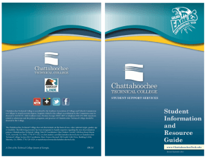 Student Resource Guide - Chattahoochee Technical College