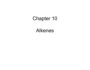 Alkenes