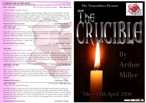 The Crucible Programme