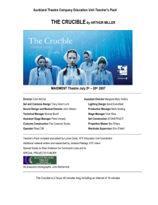 The Crucible - Auckland Theatre Company