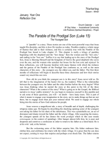 The Parable of the Prodigal Son (Luke 15)