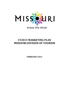 MDT Marketing Plan - Missouri Travel Council