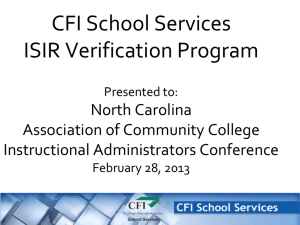 CFI School Services