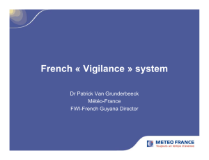 French « Vigilance » system
