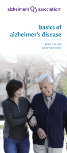 Basics of Alzheimer's Disease
