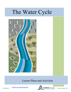 The Water Cycle - Utah State University Extension