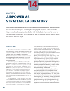 Airpower as Strategic Laboratory