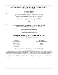 Morgan Stanley Dean Witter & Co.