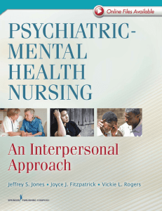Psychiatric-Mental Health Nursing: An