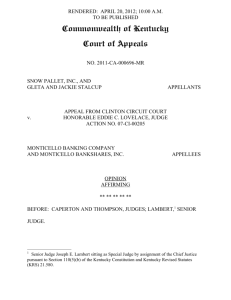 2011-CA-000696 - Kentucky Supreme Court Opinions