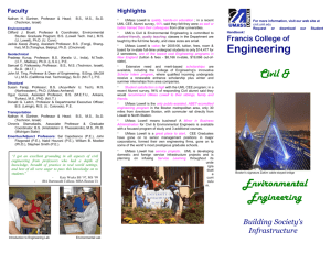 Engineering Civil & Environmental Engineering
