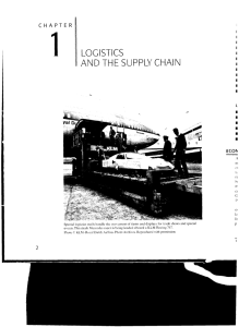 logistics and the supply chain