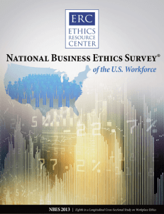 National Business Ethics Survey