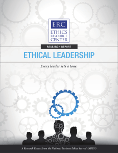 what is ethical leadership?