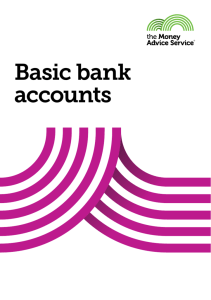 Basic bank accounts - Money Advice Service