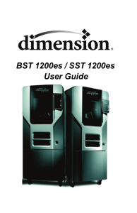 BST 1200es / SST 1200es User Guide