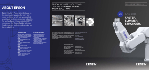 ABOUT EPSON