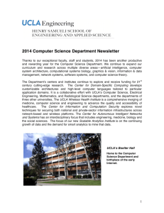 2014 Computer Science Department Newsletter