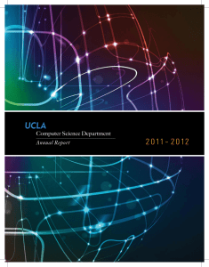 Computer Science Department Annual Report