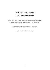 THE TOILET OF VENUS CIRCLE OF VERONESE