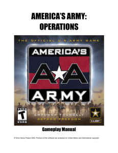 America's Army: Operations