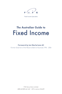Fixed Income - FIIG Securities