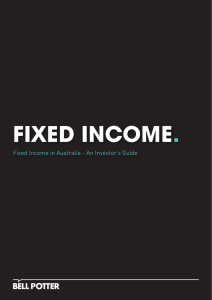 fixed income. - Bell Potter Securities