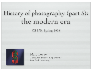 History of photography (part 5)