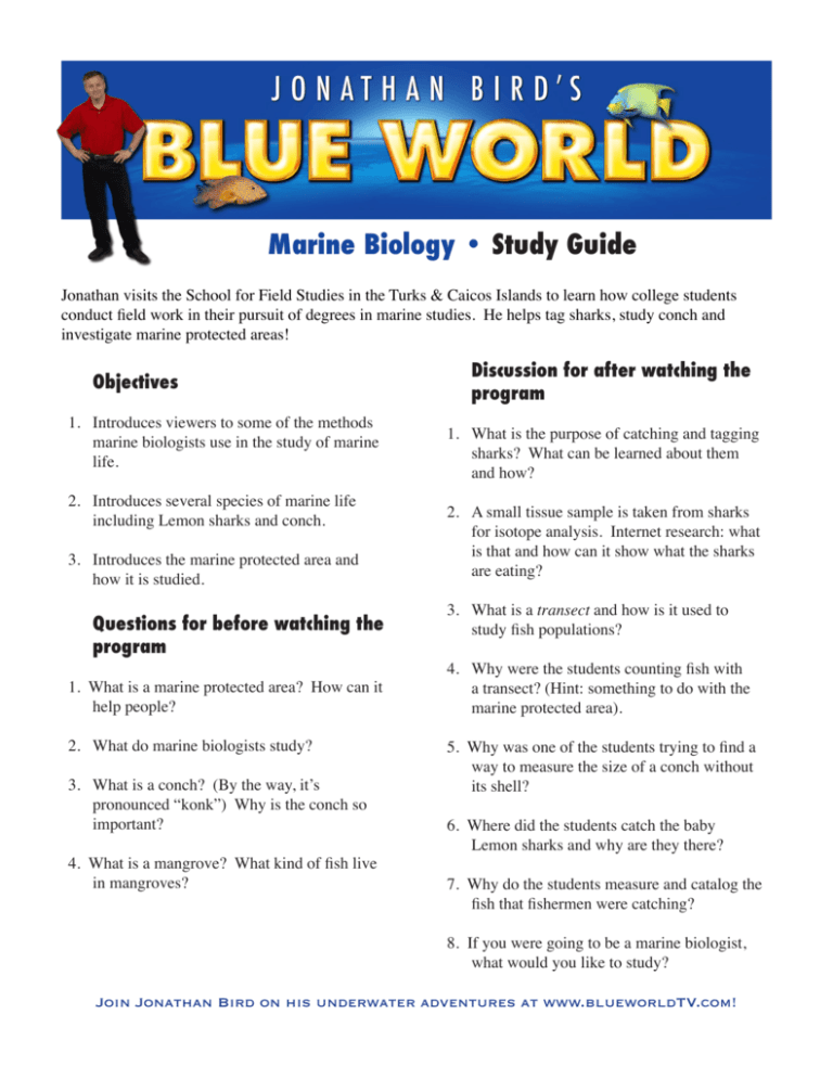 marine-biology-study-guide