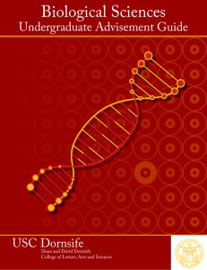 BISC Undergraduate Advisement Guide